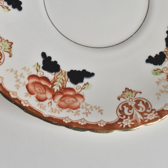 アンティークケーキプレート イギリス窯 （スタンレー・チャールズ・アミソン）