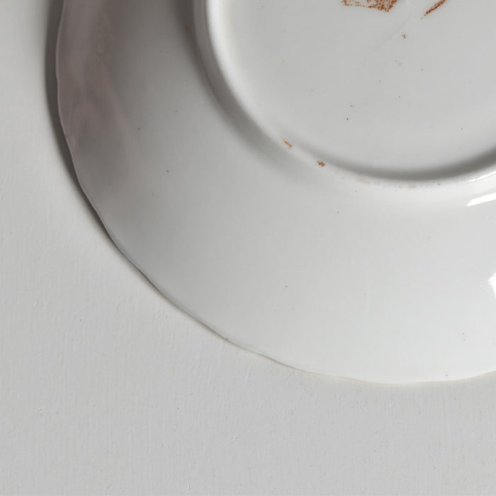 アンティークカップ＆ソーサートリオ イギリス窯 （スタンレー・チャールズ・アミソン）A