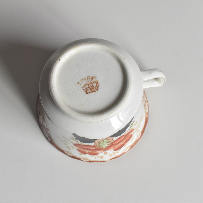 アンティークカップ＆ソーサートリオ イギリス窯 （スタンレー・チャールズ・アミソン）A