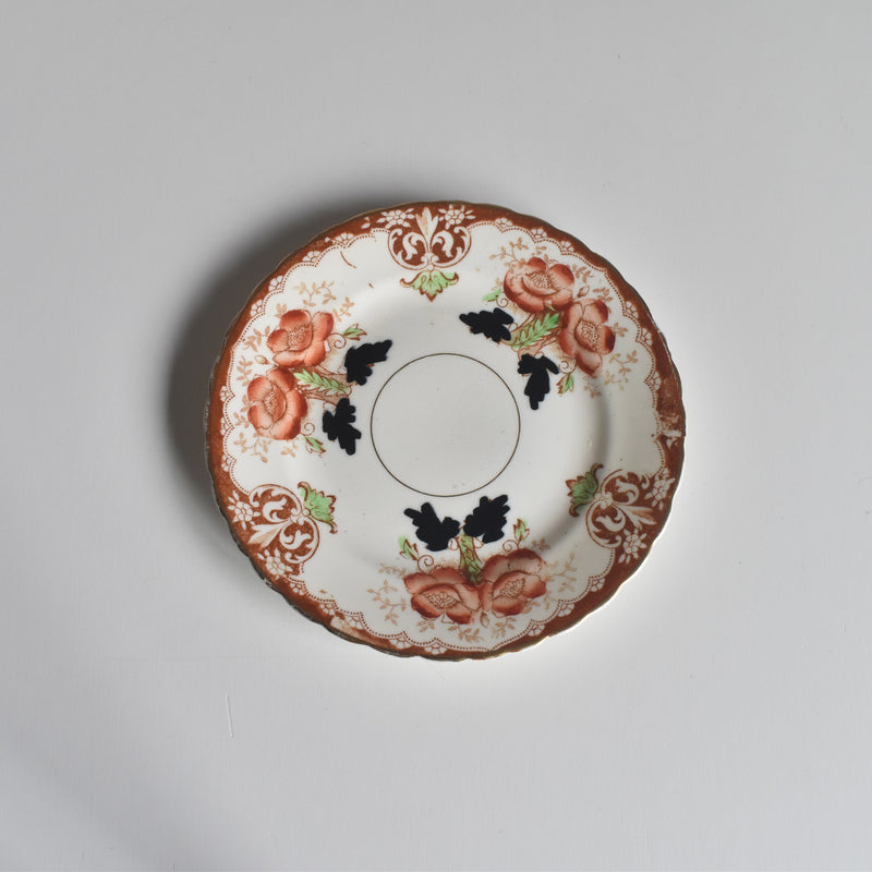 アンティークカップ＆ソーサートリオ イギリス窯 （スタンレー・チャールズ・アミソン）B