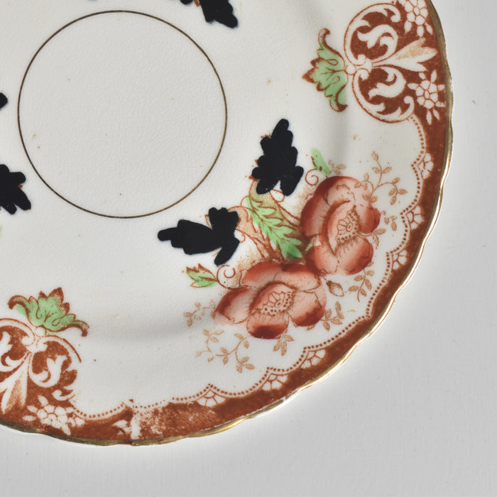 アンティークカップ＆ソーサートリオ イギリス窯 （スタンレー・チャールズ・アミソン）B