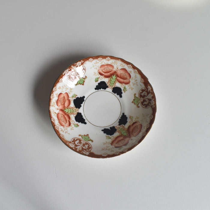 アンティークカップ＆ソーサートリオ イギリス窯 （スタンレー・チャールズ・アミソン）B