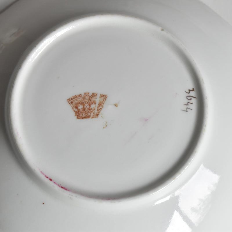 アンティークカップ＆ソーサートリオ イギリス窯 （スタンレー・チャールズ・アミソン）B