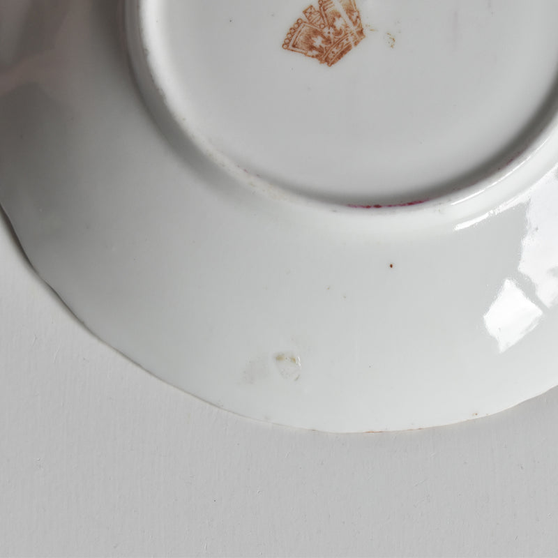 アンティークカップ＆ソーサートリオ イギリス窯 （スタンレー・チャールズ・アミソン）B