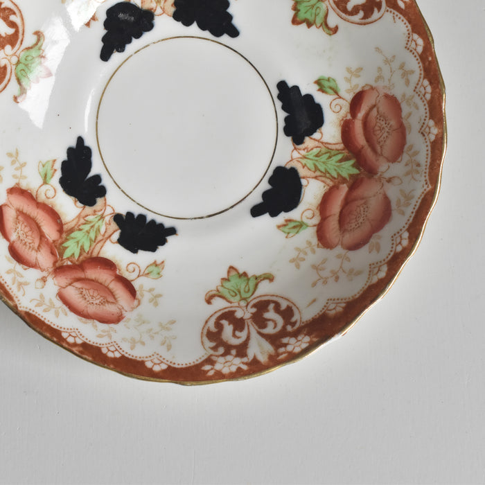 アンティークカップ＆ソーサートリオ イギリス窯 （スタンレー・チャールズ・アミソン）B