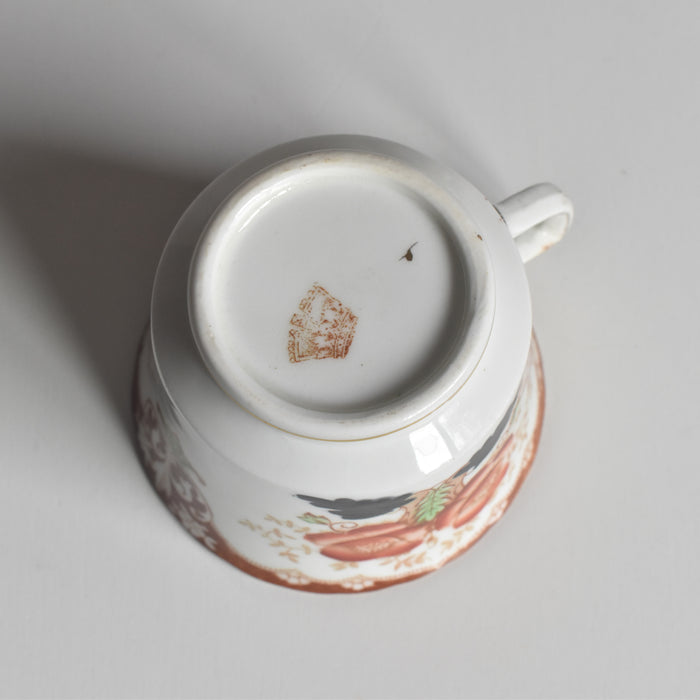 アンティークカップ＆ソーサートリオ イギリス窯 （スタンレー・チャールズ・アミソン）B