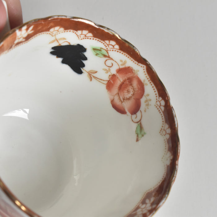 アンティークカップ＆ソーサートリオ イギリス窯 （スタンレー・チャールズ・アミソン）B