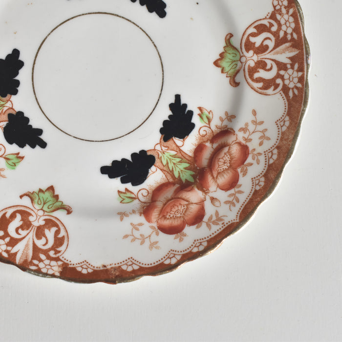 アンティークカップ＆ソーサートリオ イギリス窯 （スタンレー・チャールズ・アミソン）C