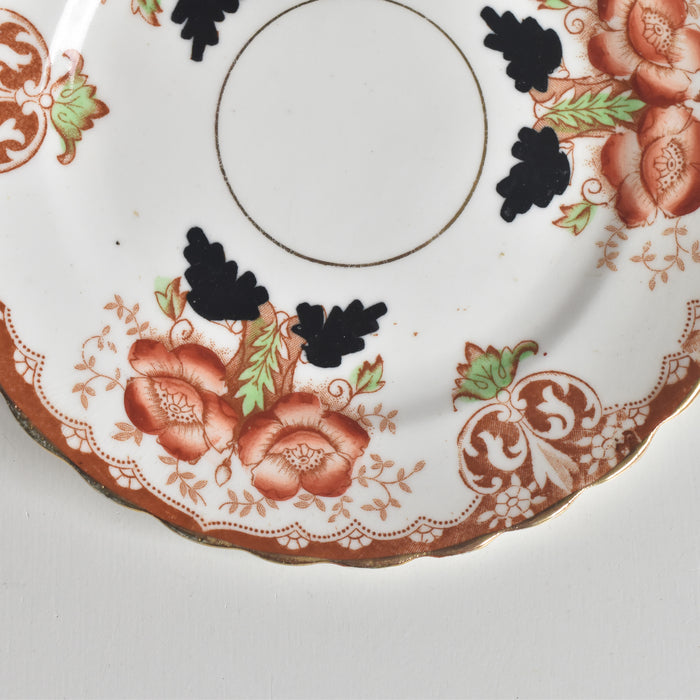 アンティークカップ＆ソーサートリオ イギリス窯 （スタンレー・チャールズ・アミソン）C