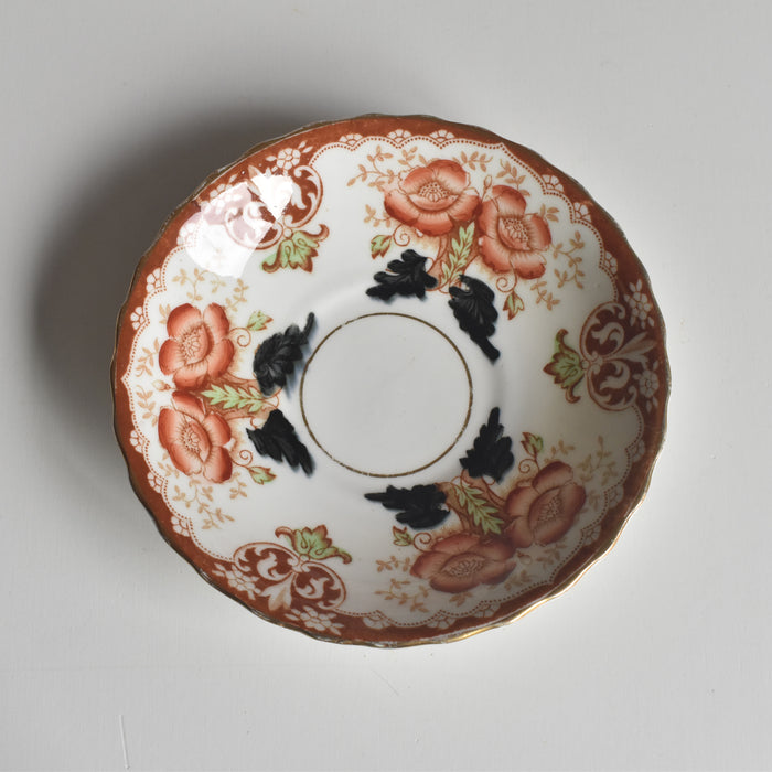 アンティークカップ＆ソーサートリオ イギリス窯 （スタンレー・チャールズ・アミソン）C