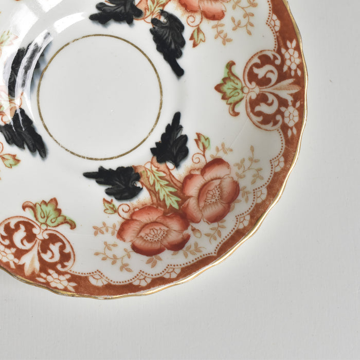 アンティークカップ＆ソーサートリオ イギリス窯 （スタンレー・チャールズ・アミソン）C