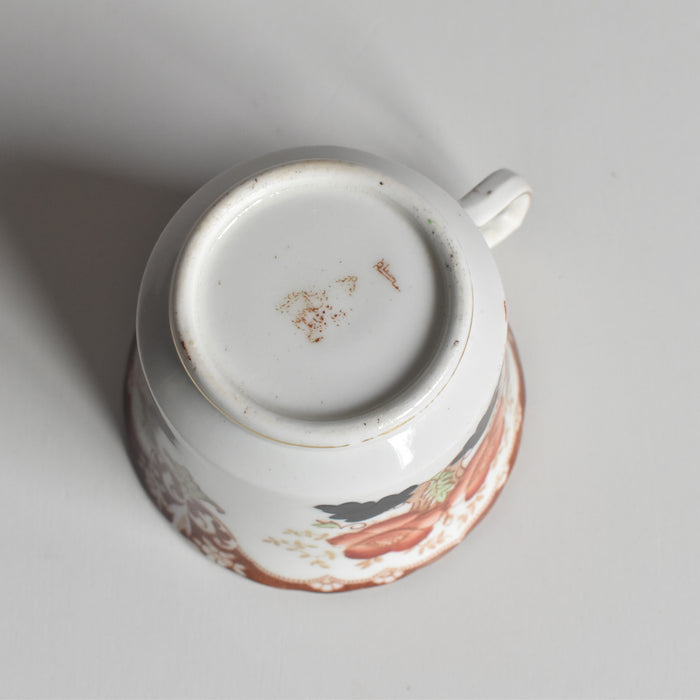 アンティークカップ＆ソーサートリオ イギリス窯 （スタンレー・チャールズ・アミソン）C