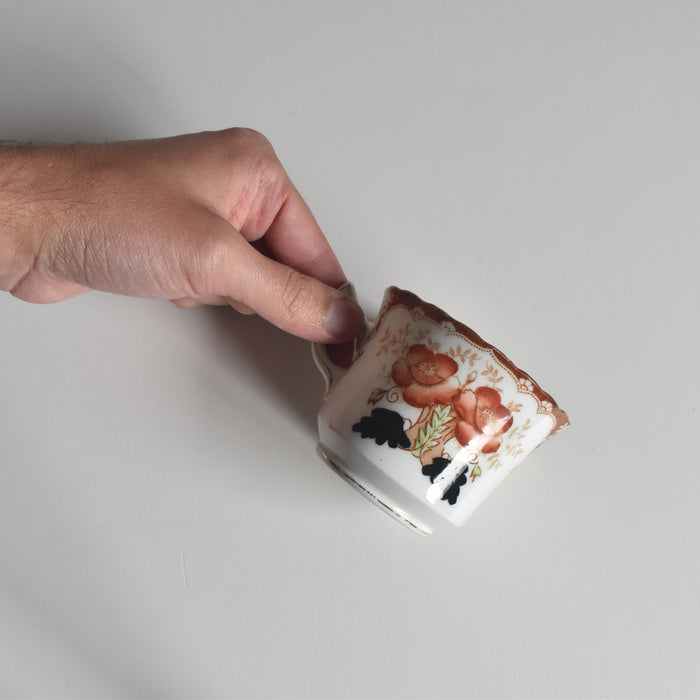 アンティークカップ＆ソーサートリオ イギリス窯 （スタンレー・チャールズ・アミソン）C