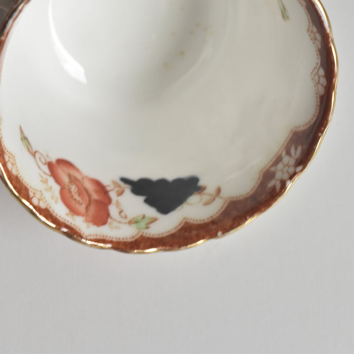 アンティークカップ＆ソーサートリオ イギリス窯 （スタンレー・チャールズ・アミソン）C