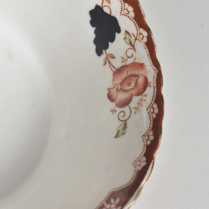 アンティークシュガーボウル イギリス窯 （スタンレー・チャールズ・アミソン）