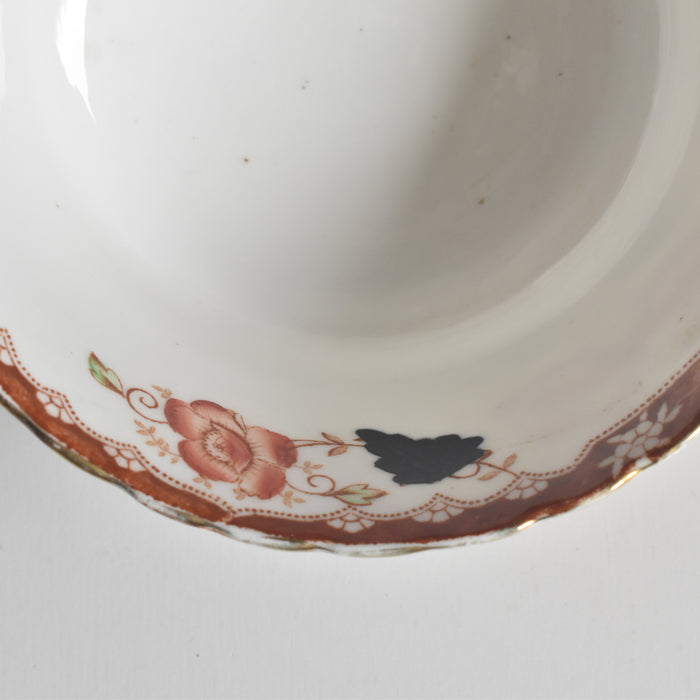 アンティークシュガーボウル イギリス窯 （スタンレー・チャールズ・アミソン）