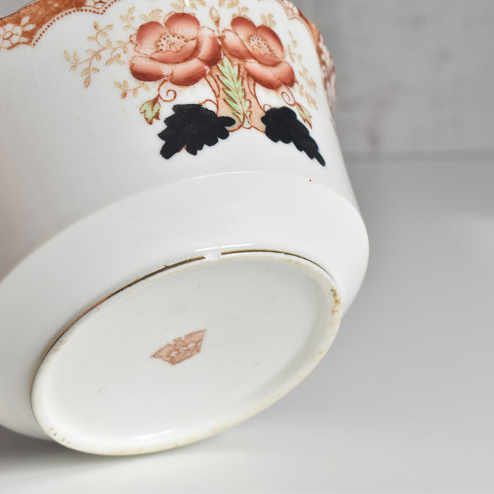 アンティークシュガーボウル イギリス窯 （スタンレー・チャールズ・アミソン）