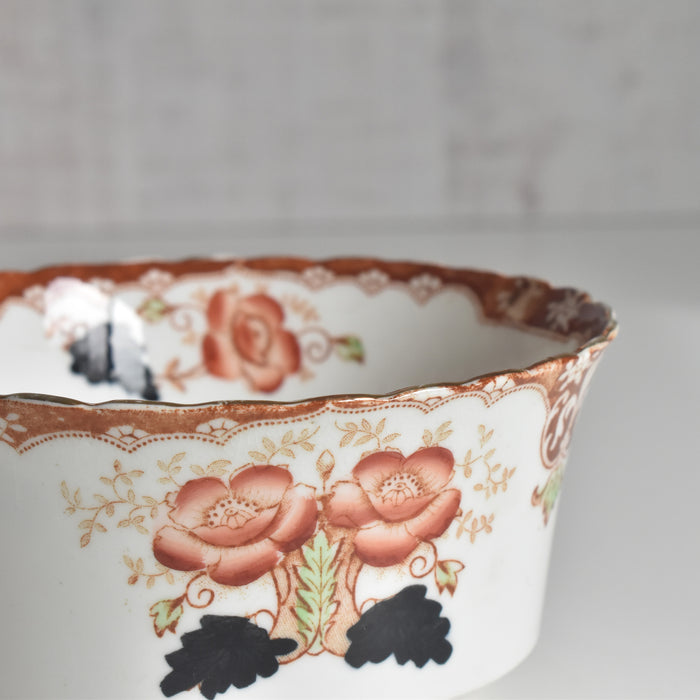 アンティークシュガーボウル イギリス窯 （スタンレー・チャールズ・アミソン）