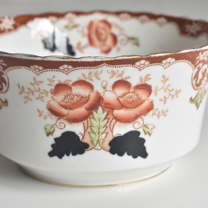 アンティークシュガーボウル イギリス窯 （スタンレー・チャールズ・アミソン）