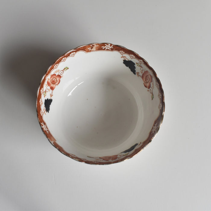 アンティークシュガーボウル イギリス窯 （スタンレー・チャールズ・アミソン）