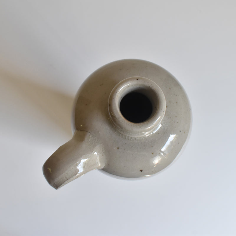 Antique Stoneware Oil Bottle