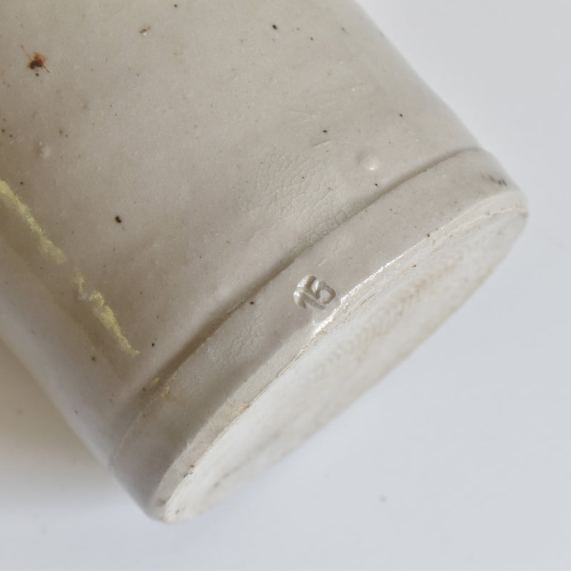 Antique Stoneware Oil Bottle