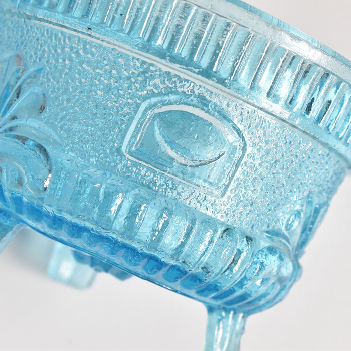 アンティークシュガーポット プレスグラス （ポリティユー）