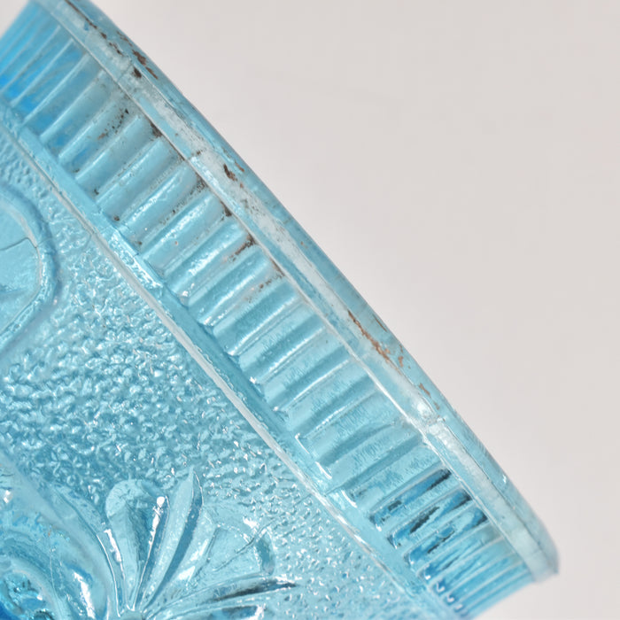 アンティークシュガーポット プレスグラス （ポリティユー）