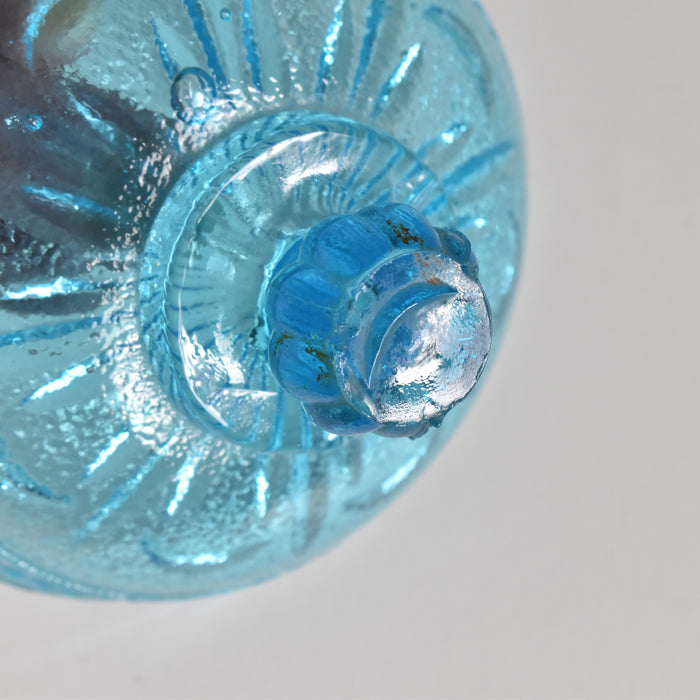 アンティークシュガーポット プレスグラス （ポリティユー）