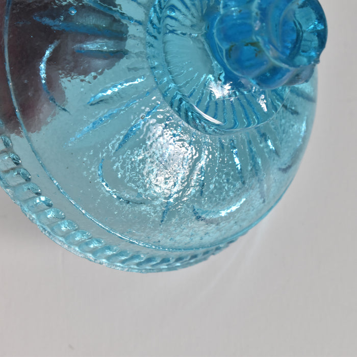 アンティークシュガーポット プレスグラス （ポリティユー）