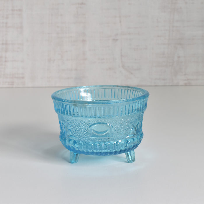 アンティークシュガーポット プレスグラス （ポリティユー）