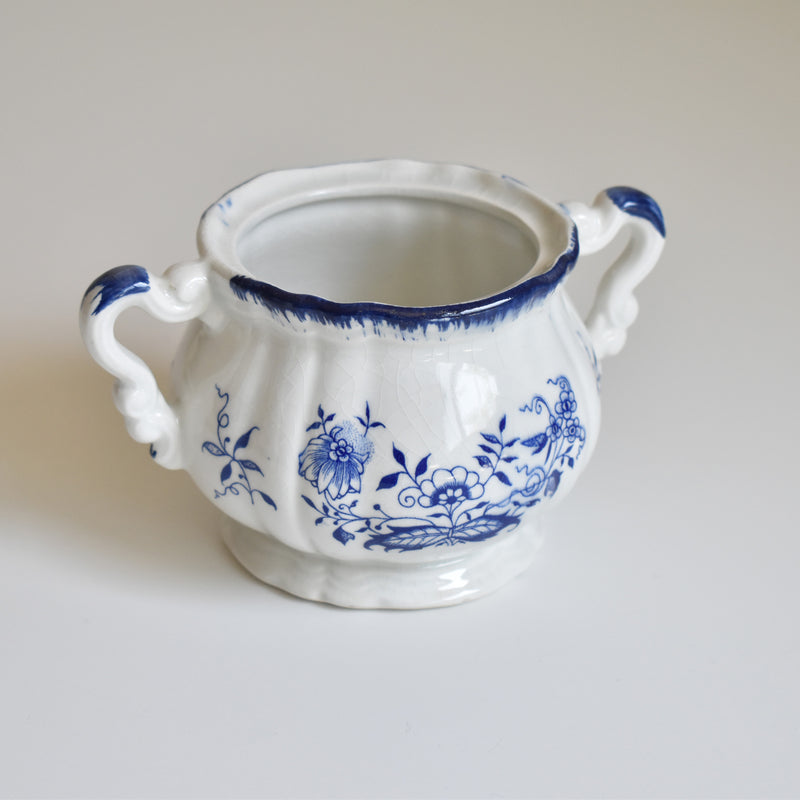 Vintage sugar pot Digoin & Sarreguemines Lancaster