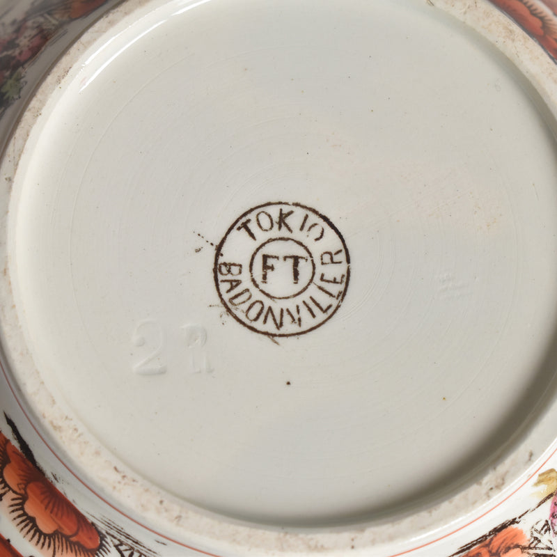 Antique sugar pot Badonviller Tokio