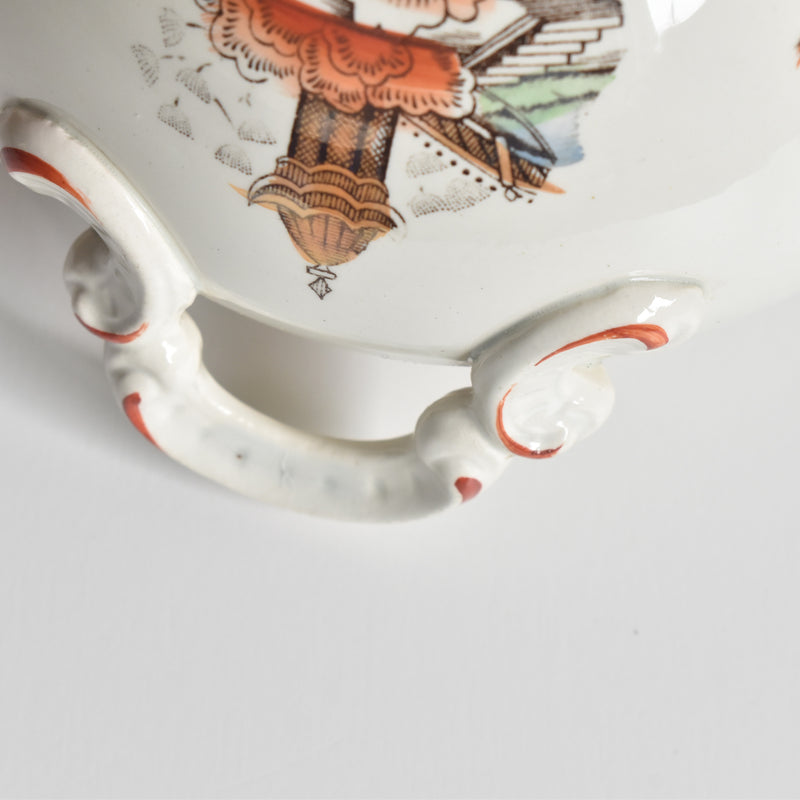 Antique sugar pot Badonviller Tokio
