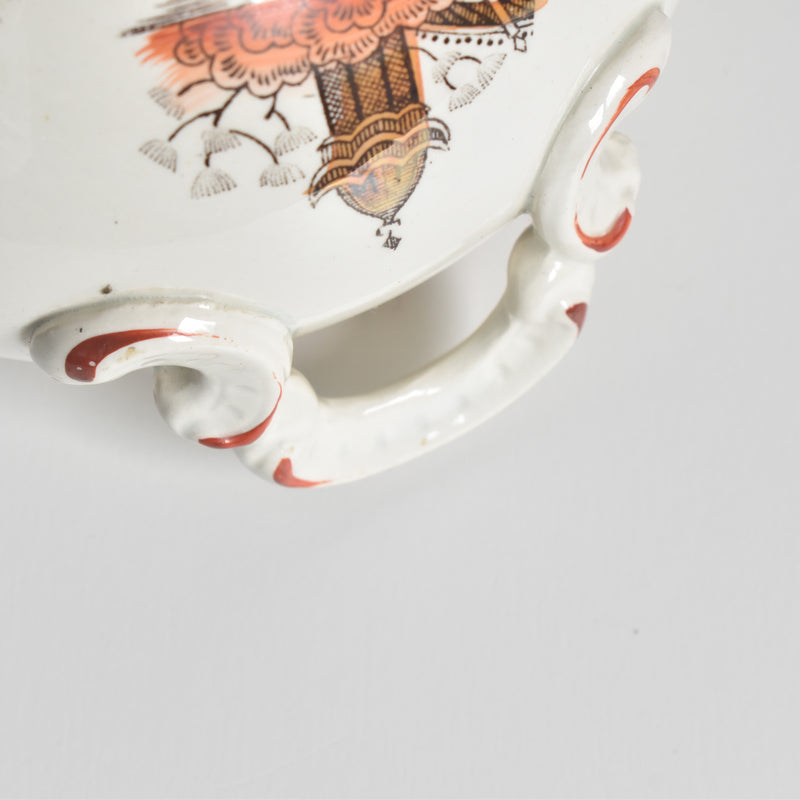 Antique sugar pot Badonviller Tokio
