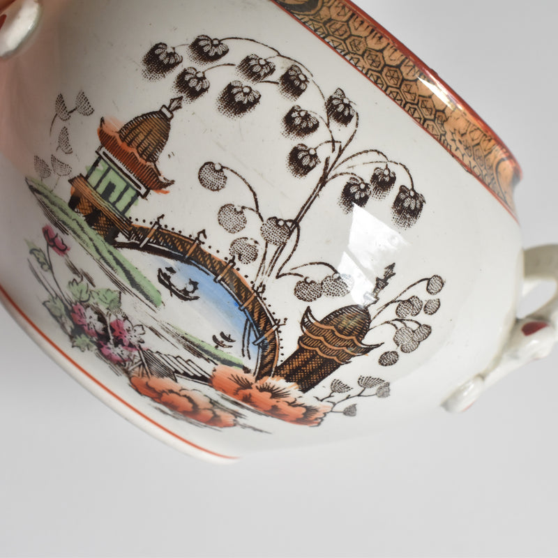 Antique sugar pot Badonviller Tokio