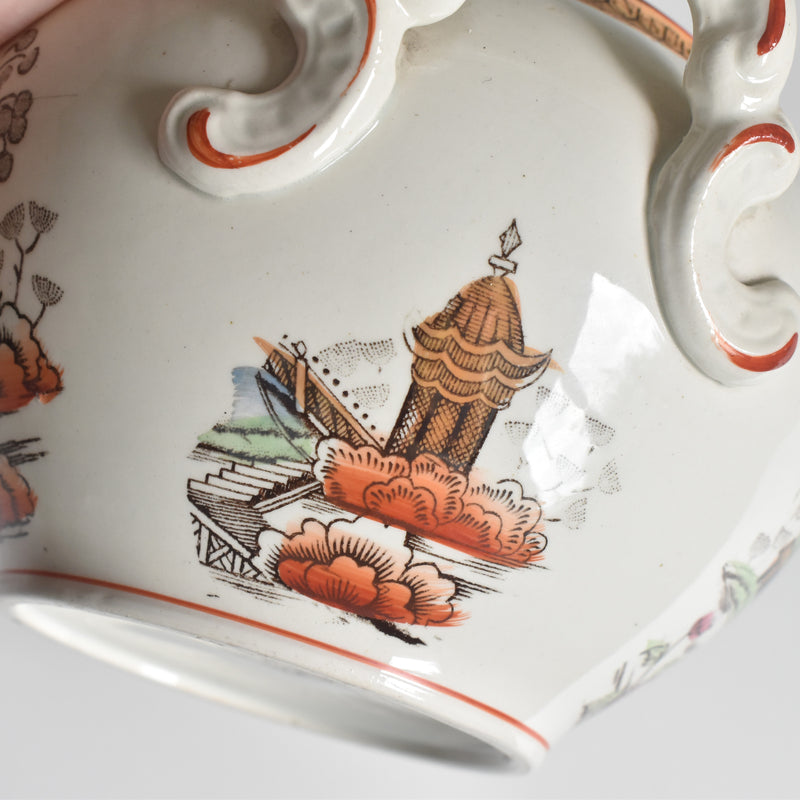 Antique sugar pot Badonviller Tokio