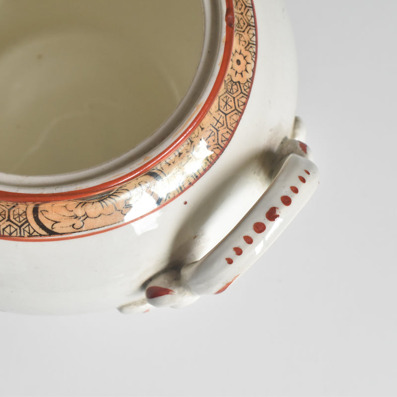 Antique sugar pot Badonviller Tokio