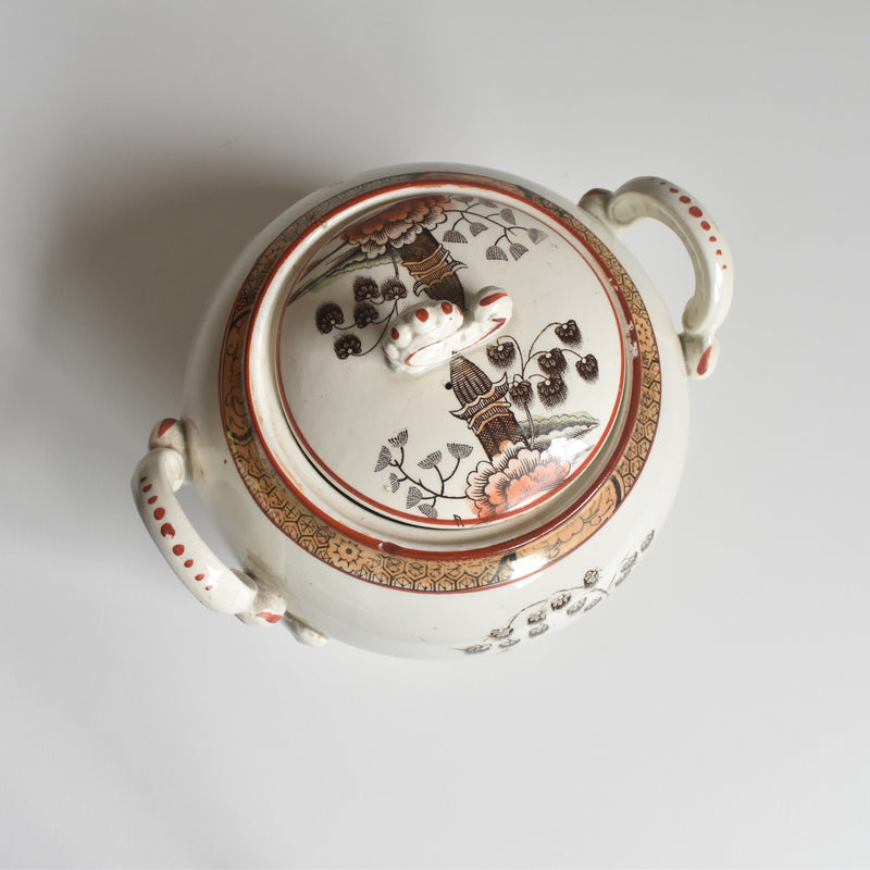 Antique sugar pot Badonviller Tokio