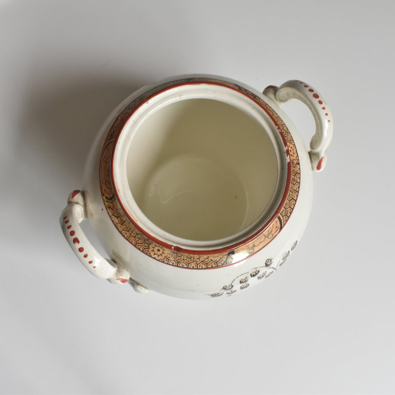 Antique sugar pot Badonviller Tokio