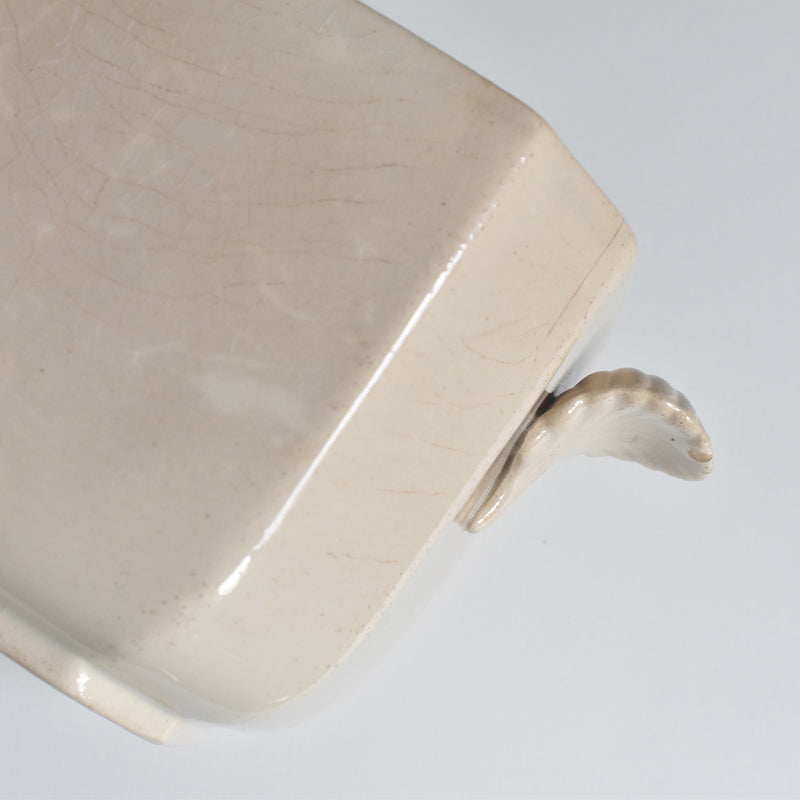 Antique Sugar Pot, Creil et Montereau, Octagonal