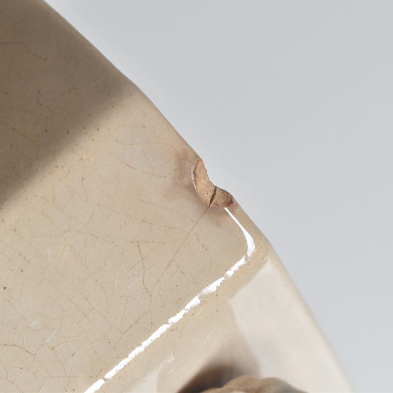 Antique Sugar Pot, Creil et Montereau, Octagonal