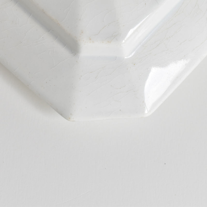 Antique Sugar Pot, Creil et Montereau, Octagonal