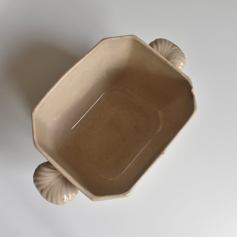 Antique Sugar Pot, Creil et Montereau, Octagonal
