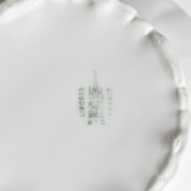 Antique Sugar Bowl Boisbertrand Limoges