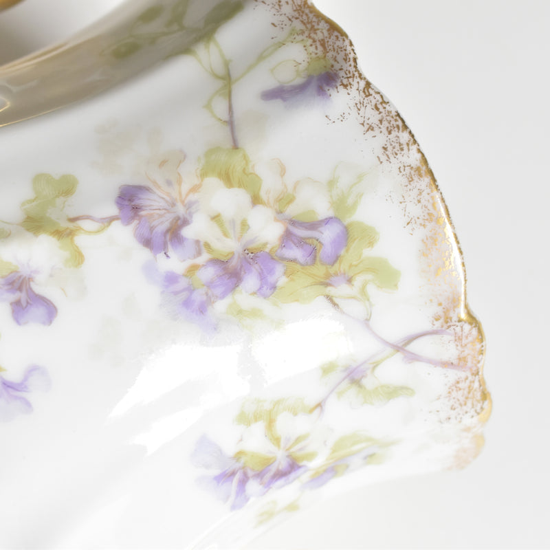 Antique Sugar Bowl Boisbertrand Limoges