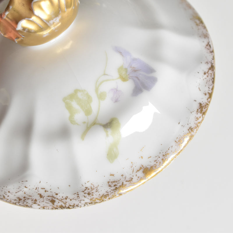 Antique Sugar Bowl Boisbertrand Limoges