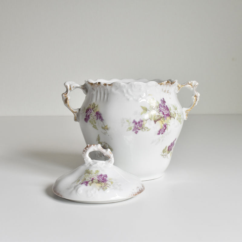 Antique sugar pot Coiffe&Cie Limoges