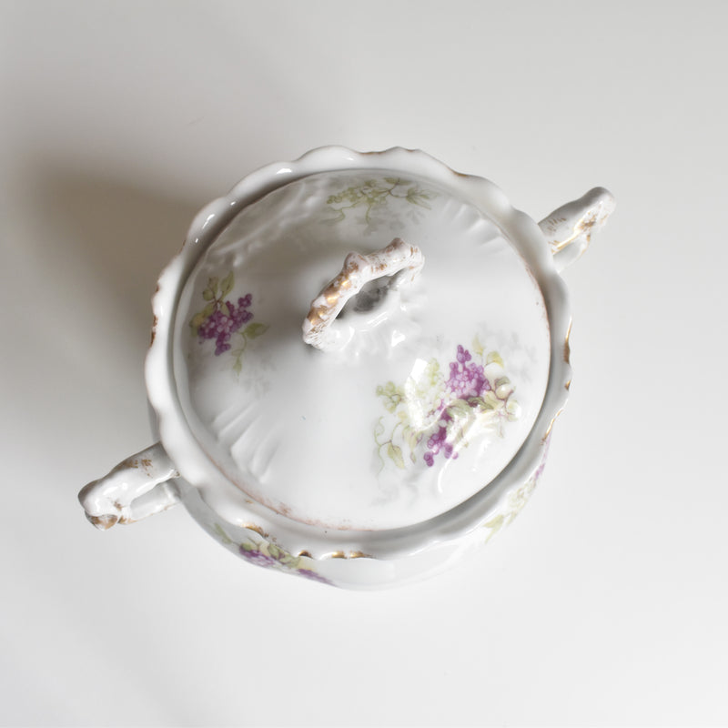 Antique sugar pot Coiffe&Cie Limoges
