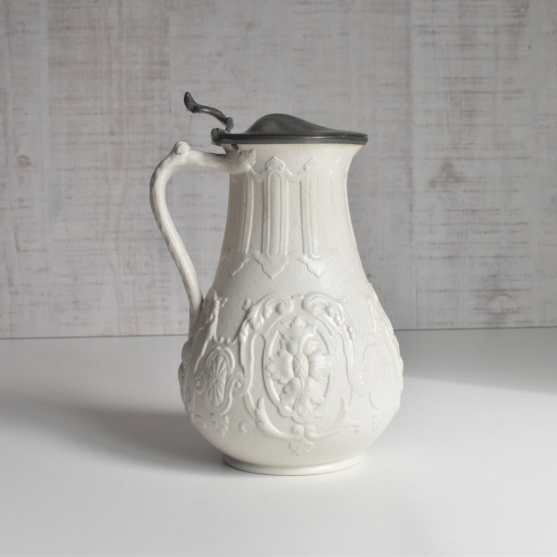 アンティークジャグ イギリス窯（ウイリアムブラウンフィールド） DONATELLO